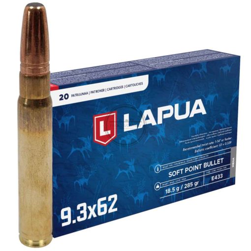 Lapua MEGA 9,3x62 18,5g / 285gr