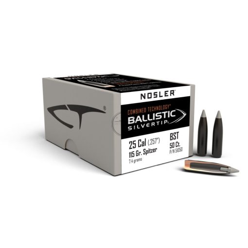 Nosler Ballistic Silver TIP 25 cal 7,4g / 115gr